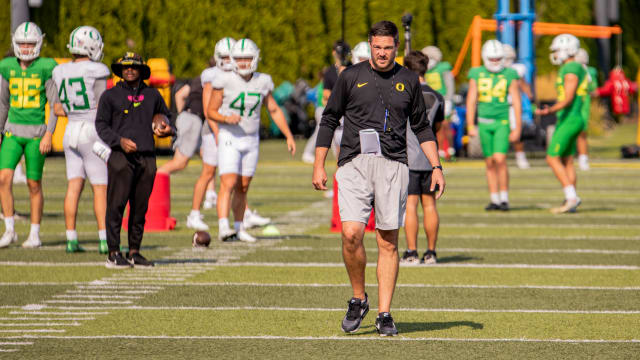 Dan Lanning Oregon Fall Camp 2023